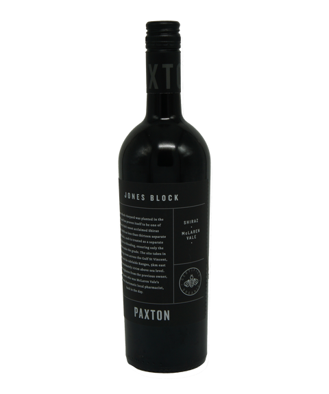 Paxton Jones Block Shiraz Bio 2018