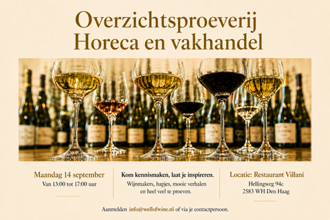 Horeca en vakhandel overzichtsproeverij
