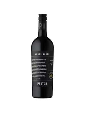 Paxton Jones Block Shiraz Bio 2018